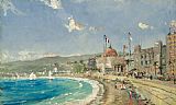 Thomas Kinkade The Beach at Nice painting